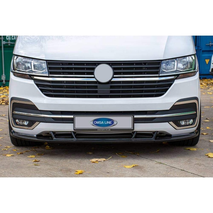 VW T6.1 Caravelle Krom Ön Tampon Alt Izgara 4 Parça 2020 ve Sonrası