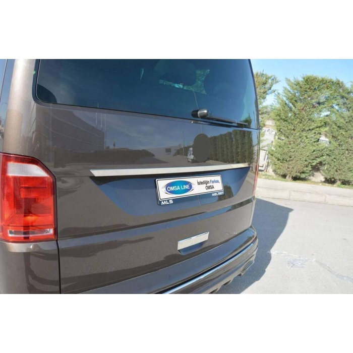 VW T6.1 Caravelle Krom Plaka Üstü Çıta 2020 ve Sonrası
