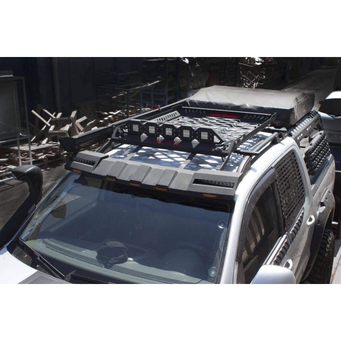 Ford Ranger Dakar Ledli Ön Cam Üstü Moonvisor 2006-2011 Arası Mat Siyah