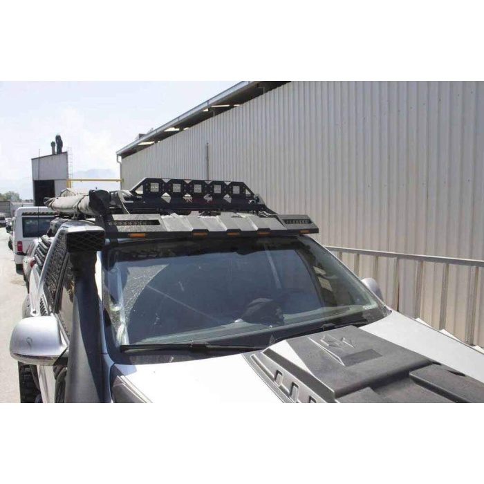 Isuzu D-Max Dakar Ledli Ön Cam Üstü Moonvisor 2012-2020 Arası Mat Siyah