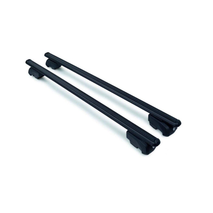 Bmw X1 Bold Bar V2 Ara Atkı Siyah 2 Parça 2009-2014 Arası
