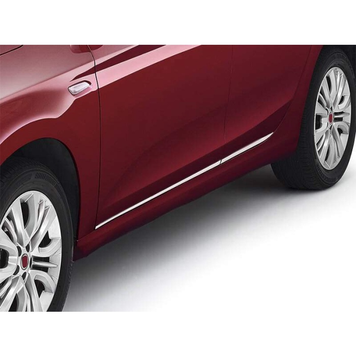 Fiat Egea Krom Yan Kapı Çıtası 4 Parça Taşlı 2016 ve Sonrası