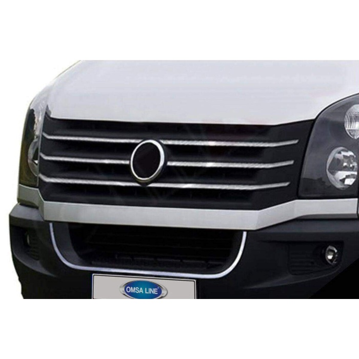 VW Crafter Krom Ön Panjur 6 Parça 2012-2017 Arası