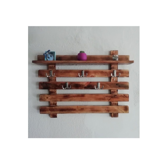 Fincan Askılık Kahve Köşesi 8 Askılı 60*50 cmDuvar Tipi