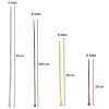 30 Parça Plastik Kablo Kelepçe Seti Kablo Düzenleyici Bağlama Bantları