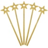 Altın Renk Yıldız Peri Asası Peri Değneği 34 cm 1 Adet