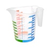 500 ml Renkli Dereceli Sert Plastik Mutfak Ölçü Kabı (K0)