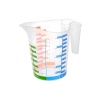 500 ml Renkli Dereceli Sert Plastik Mutfak Ölçü Kabı (K0)