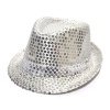 Payetli Çocuk Şapkası Gümüş Renk (K0)
