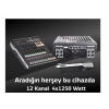 DDS DPX-PRO12 4X1250 WATT 12 KANAL POWER MIXER (K0)