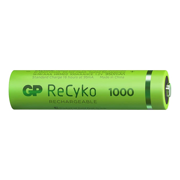 GP RECYKO 950 MAH R03 AAA ŞARJLI 2Lİ PİL GP100AAAHCE-2EB2 (GPRHC103E000) (81)