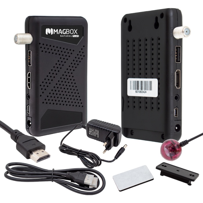 MAGBOX NATURAL PLUS FULL HD + USB MİNİ HD UYDU ALICISI TKGSLİ + YOUTUBELU (81)