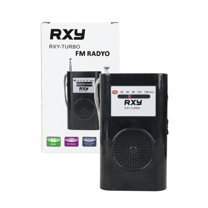 ROXY RXY-TURBO CEP TİPİ MİNİ ANALOG FM RADYO (81)