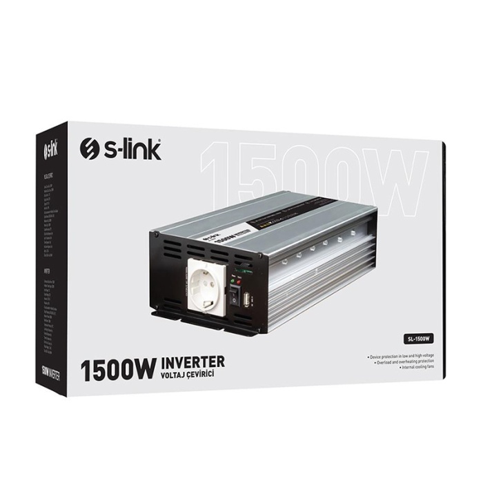 S-LINK SL-1500W 1500W DC12V-AC230V INVERTER (81)