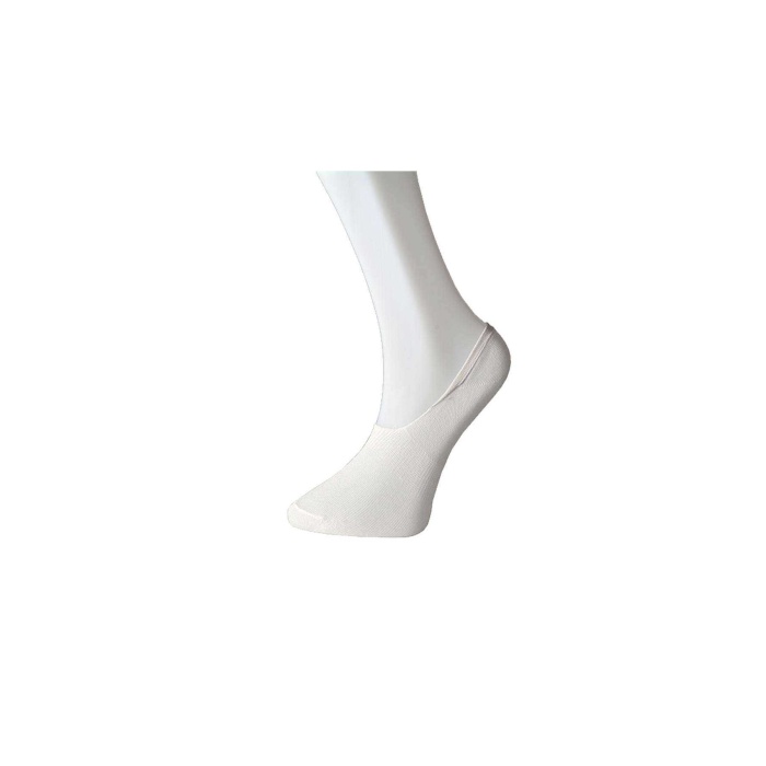Beyaz Erkek Babet Çorap 15 çift