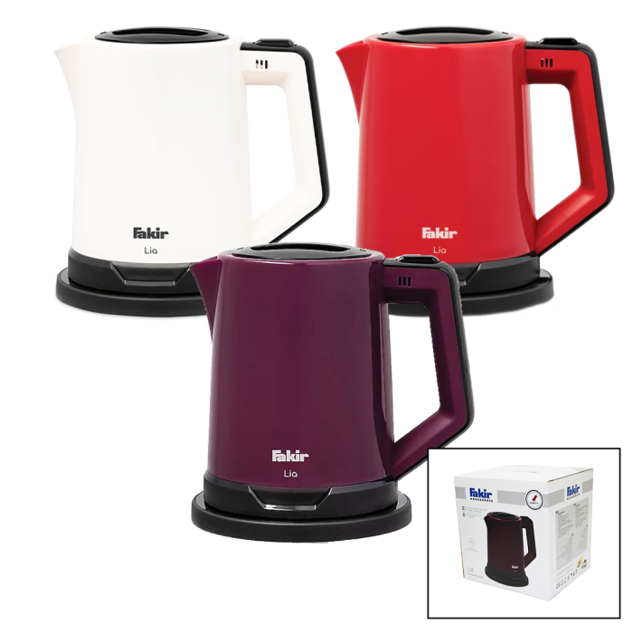 FAKİR LIA RENKLİ PLASTİK KETTLE SU ISITICISI 1.8LT 2000-2400W LİA (81)