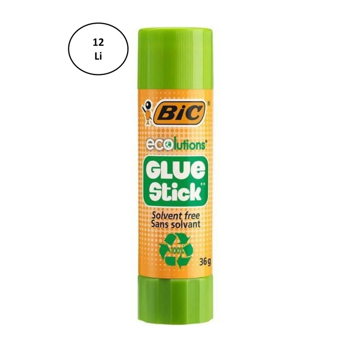Bic 9192541 Ecolutıon Glue Stıck Yapıştırıcı 36 Gr 12li