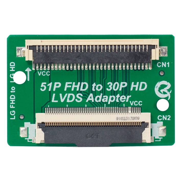 LCD PANEL FLEXİ REPAİR KART 51P FHD TO 30P HD LVDS LG FHD TO LG HD QK0805A (K0)