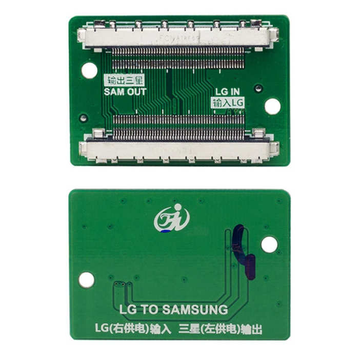 LCD PANEL FLEXİ REPAİR KART LG IN-SAM OUT FHD LVDS TO LVDS (FCNA1AF69) QK0804B (81) (K0)