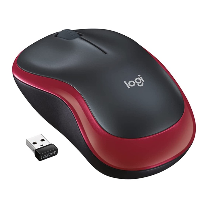 LOGITECH M185 KIRMIZI KABLOSUZ MOUSE (K0)