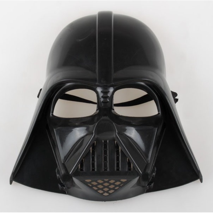 Yıldız Savaşları Star Wars Maskesi Darth Vader Maskesi Siyah Renk (K0)