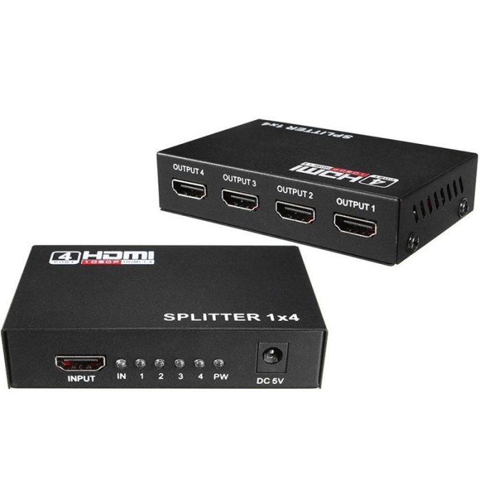 FULLY G-538G 1.4V 1080P 4 PORT HDMI SPLITTER DAĞITICI (K0)