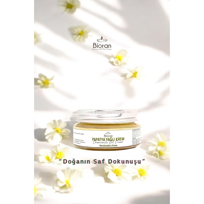 Papatya Yağlı Krem - %100 Doğal Nemlendirici ve Onarıcı Bakım 40 Ml.