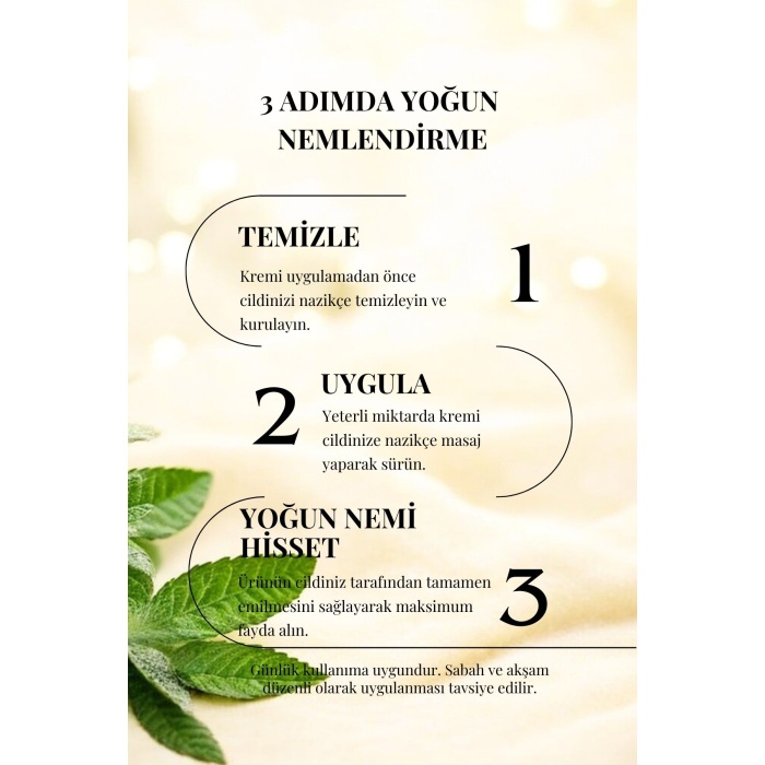 Ada Çayı Yağlı Krem - Nemlendirici (40 ml.)| Doğal ve Saf İçeriklerle Cilt Bakımı