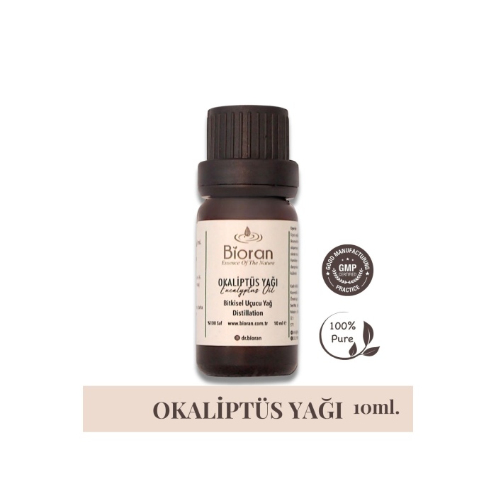Okaliptüs Yağı %100 Saf Bitkisel Uçucu Yağ 10 ml. (Eucalyptus Oil)