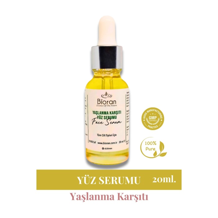 Yaşlanma Karşıtı Cilt Serumu | %100 Doğal Anti-Aging Çözüm