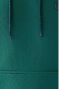 Mavi Logo Nakışlı Kapüşonlu Kirli Yeşil Oversize Sweatshirt