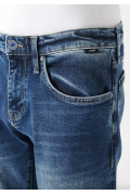 JAKE Koyu Vintage Premium Blue Jean Pantolon