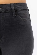 Füme Renk XS-XL Beden Süper Skinny Yüksel Bel Tayt Pantolon