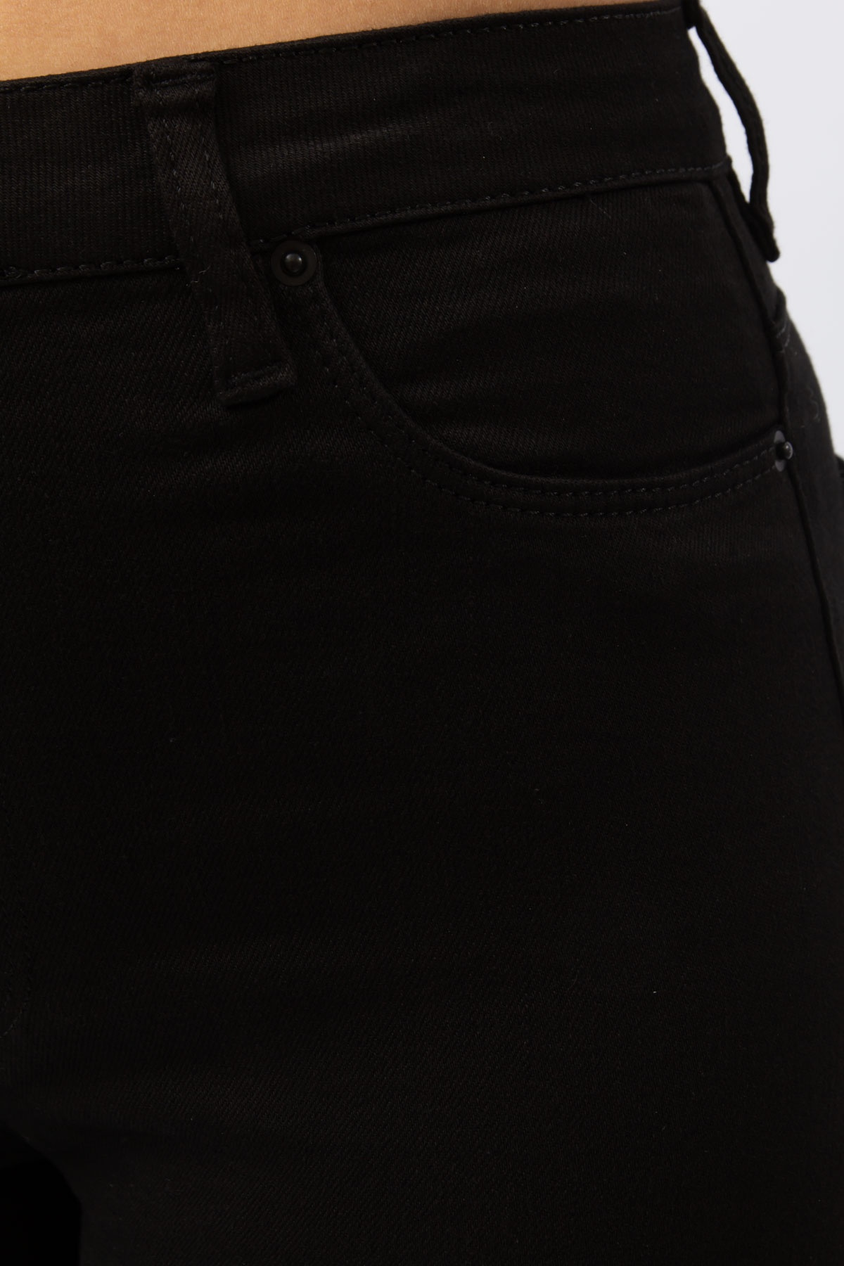 Siyah Renk XS-XL Beden Süper Skinny Yüksel Bel Tayt Pantolon