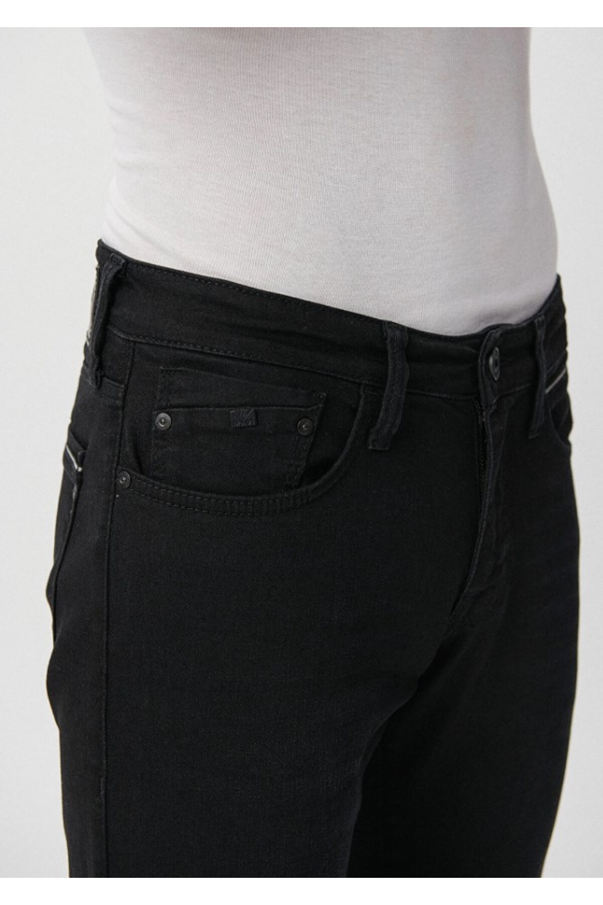 Jake Siyah Mavi Black Jean Pantolon