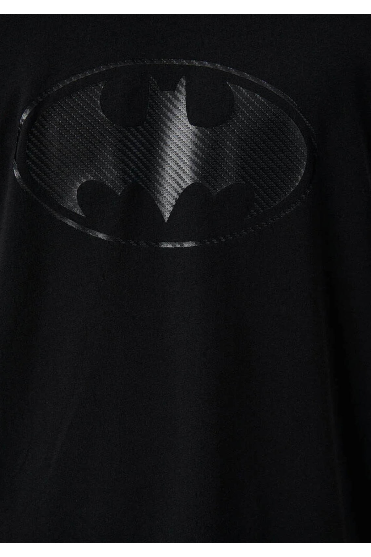 Batman Baskılı Siyah Tişört