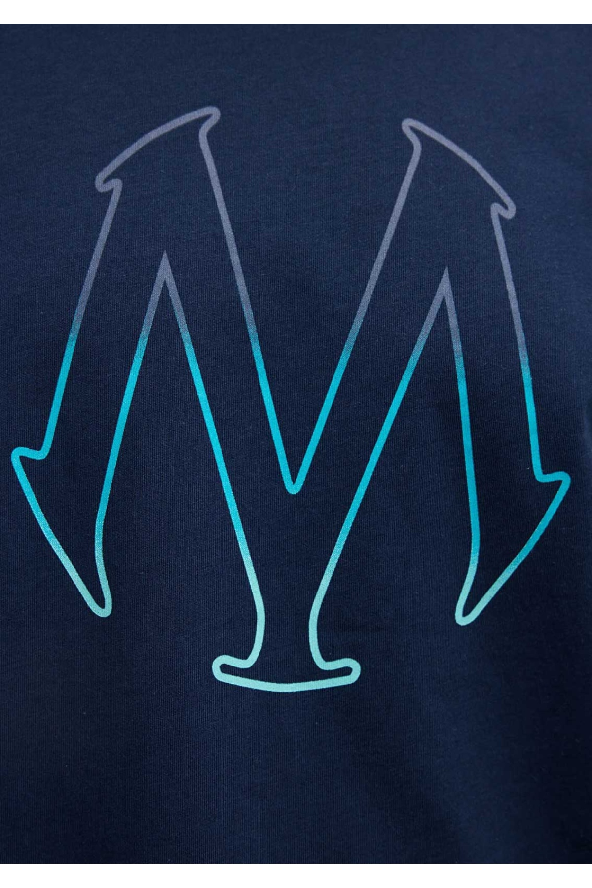 Mavi Logo Baskılı Lacivert Regular Fit Tişört