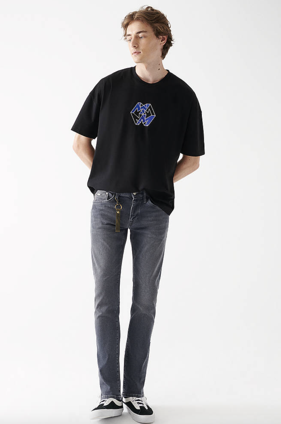 JAKE Lt Grey MAVI BLACK