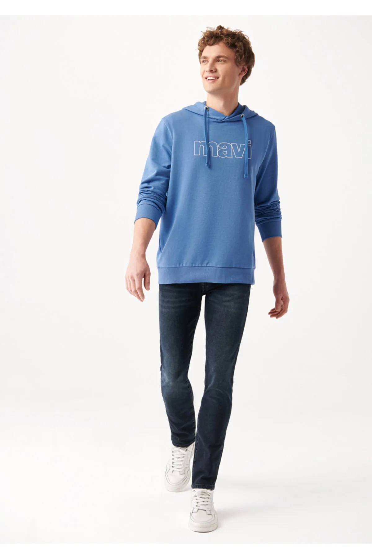 Jake Mavi 90S Tokk Lacivert Jean Pantolon