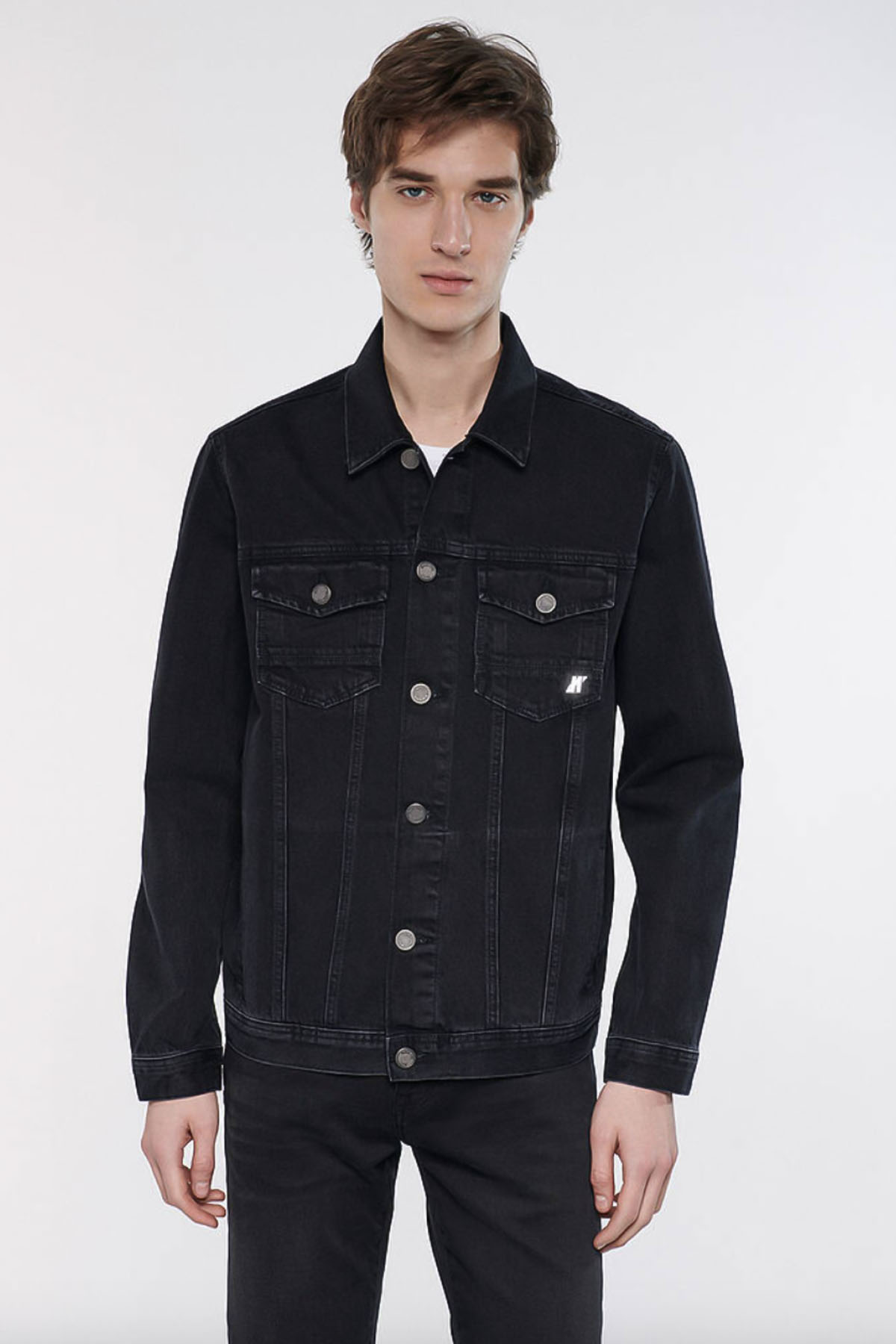 Drake Mavi Pro Koyu Gri Denim Ceket