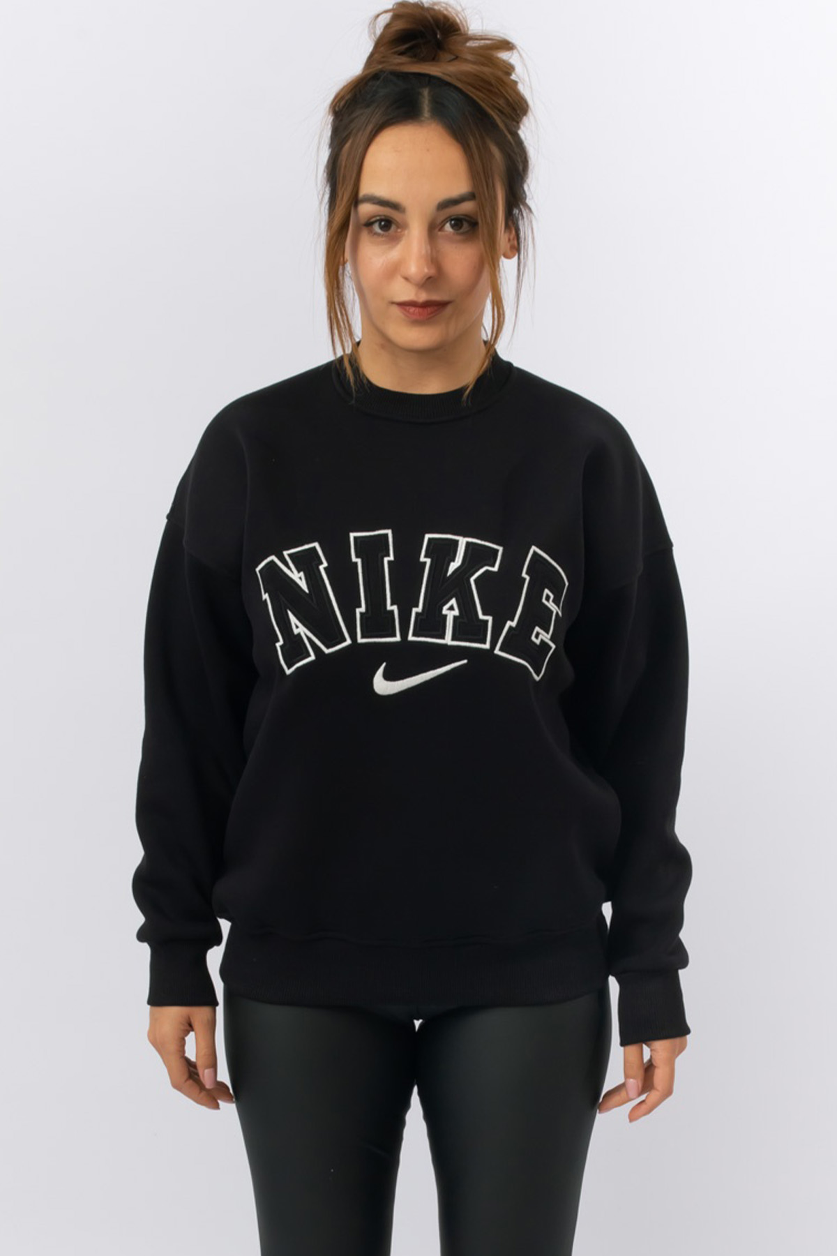 Siyah Renk Rahat Sweatshirt
