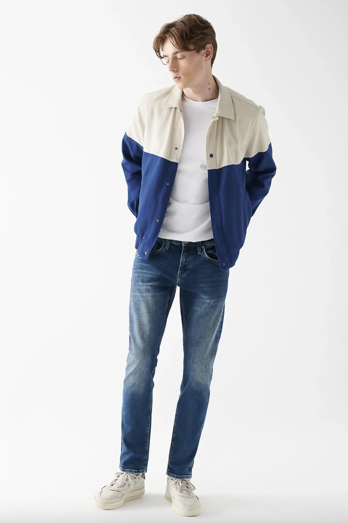 JAKE Koyu Vintage Premium Blue Jean Pantolon