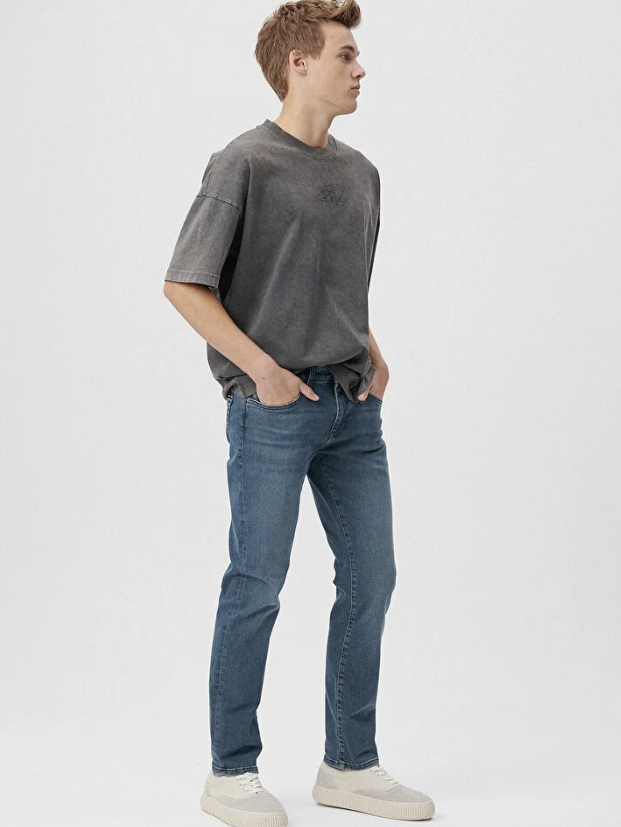 MARCUS Tatlı Mavi Premium Jean Pantolon