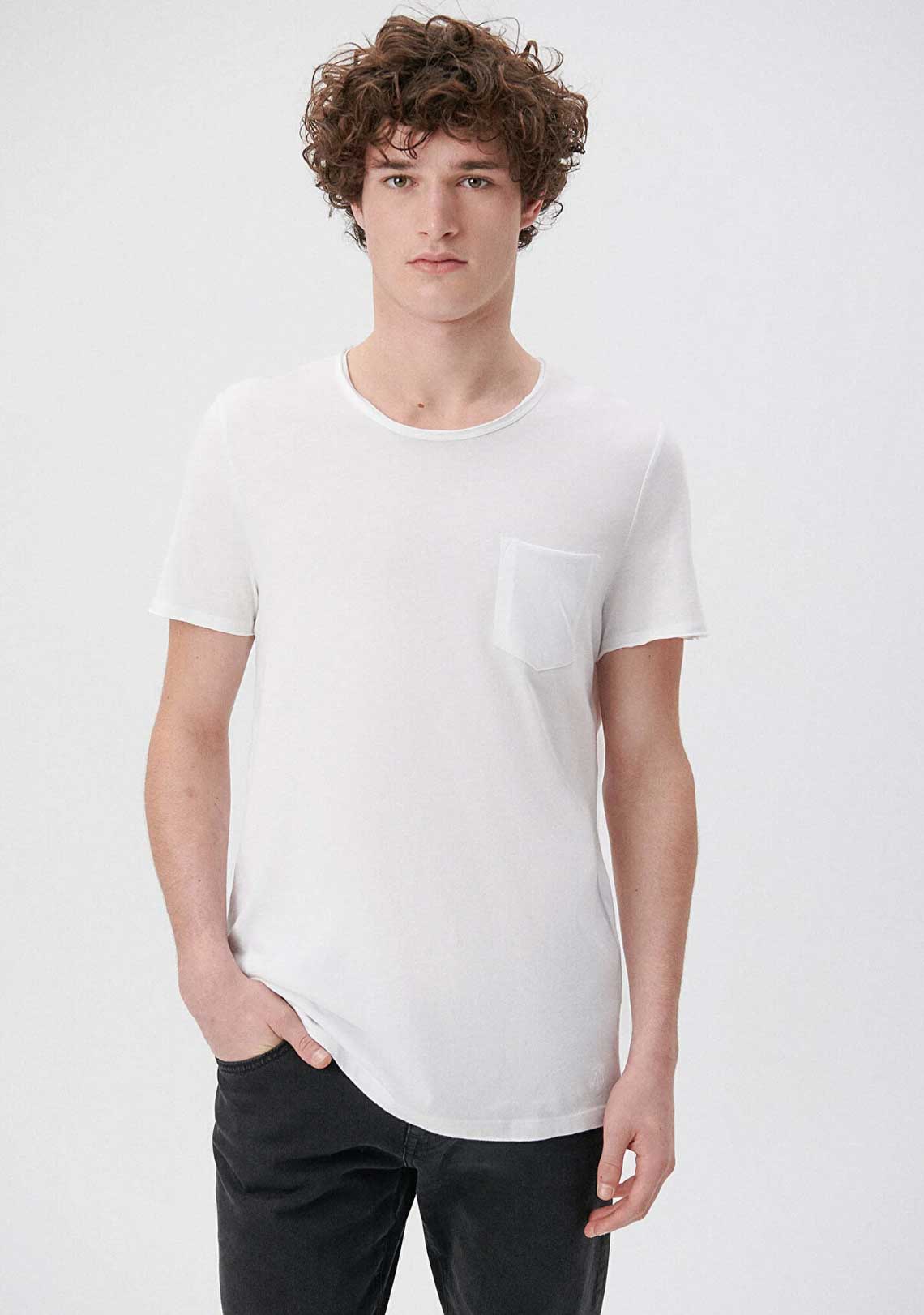 Beyaz Basic Tişört