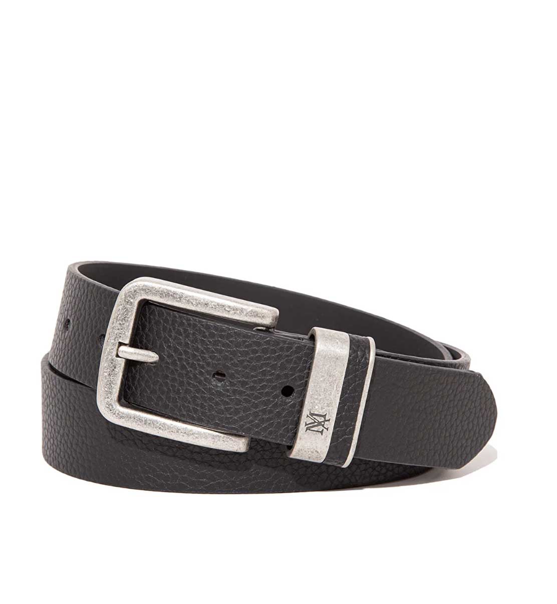 Suni Deri Metal Tokalı Siyah Kemer