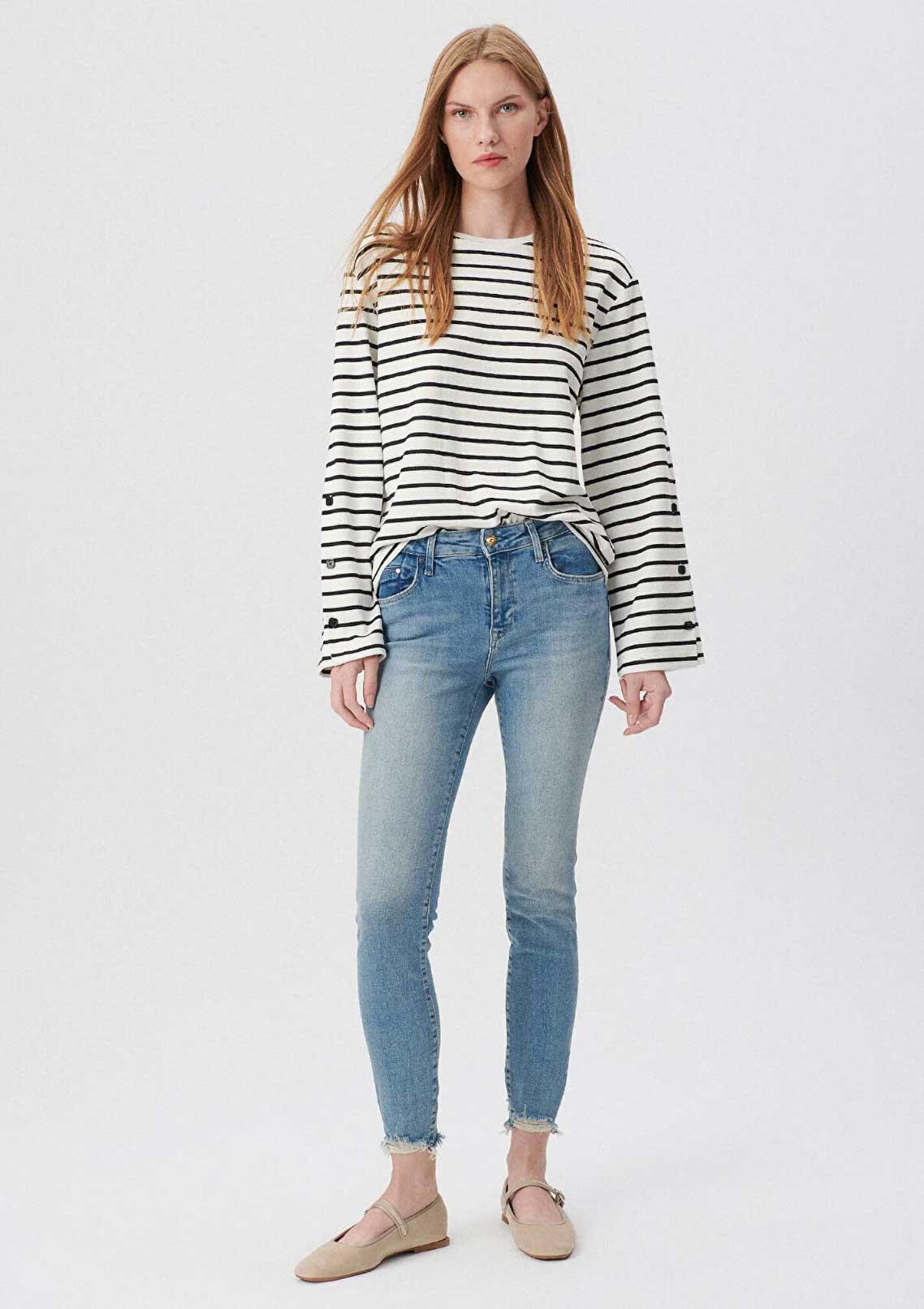 Tess Gold Premium İndigo Mavisi Jean Pantolon