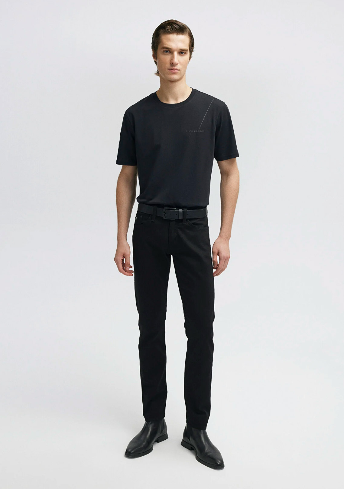 Marcus Siyah Mavi Black Jean Pantolon