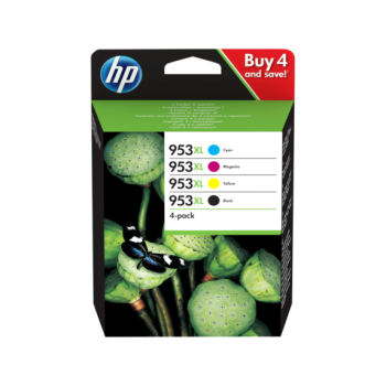 HP 953XL High Yield C/M/Y/K Original Ink Cartridge  4-pack