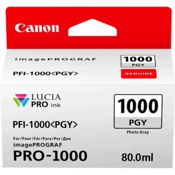 CANON PFI-1000 PGY Foto Gri Mürekkep Kartuşu