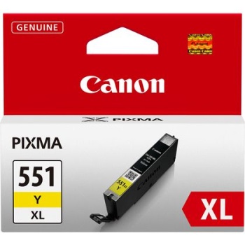 CANON CLI-551XL Y Yüksek Kapasiteli Sarı Mürekkep Kartuşu